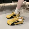 Tênis de treino alemão feminino 2026 verão malha fina respirável casual esportivo tênis de plataforma retro sola plana tênis Forrest Gump