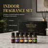 Popular Difusor de Óleo Essencial Aromático Solúvel em Óleo Amazon Transfronteiriço, Vela e Conjunto de Óleo de Aromaterapia (seis peças)