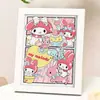 Pintura de Diamantes para Niños al por Mayor Pintura de Pegar Pegatinas de Diamantes con Marco de Fotos Paquete de Materiales Hechos a Mano DIY Mampostería Completa de Diamantes de Dibujos Animados