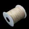 Cordón de cera coreano de 1-2 mm, cordón elástico para pulseras, cordón de hilo coreano para pulseras, cuentas, joyería de ámbar, manualidades de cristal y cordón de cera