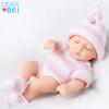 Nueva Muñeca Reborn Bebé Durmiendo de Cuerpo Completo de Plástico Suave Vinilo Muñeca de Bebé Muñeca Mini Venta Caliente Transfronteriza Al por Mayor