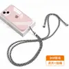 Cordón para Teléfono Móvil de 6 mm Hecho a Medida de Fábrica, Correa Cruzada, Correa para el Cuello, Correa con Clip, Almohadilla Adhesiva, Funda con Colgante, Correa Colgante Tejida