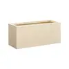 Nuevo modelo con envío gratis: maceta de cemento con pintura de piedra real, jardinera, jardinería casera, decoración del hogar, jardinera de balcón, óxido de magnesio