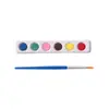 Pó de Aquarela Sólida de 6 Cores Caixa Multicolorida para Crianças Arte DIY Pintura Pigmento de Aquarela Conjunto de Guache