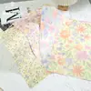 Papel de Regalo Floral de Primavera Flores Frescas Pequeñas Papel de Atmósfera Impermeable Material para Ramo de Flores Hecho a Mano Tienda de Flores DIY