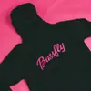 Moletom com Capuz Pulôver Streetwear Americano Tendência Nicho Personalizado Estampa de Letra Personalizada Top Casual Solto