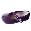 Zapatos de Terciopelo Otoñales para Niños Estilo Francés, Punta Dividida Artificial, Zapatos Mary Jane para Niñas Pequeñas, Zapatos Poco Profundos de Princesa