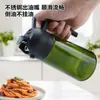 Botella Pulverizadora de Aceite de Oliva Gruesa a Prueba de Luz Verde de Gran Capacidad a Prueba de Fugas con Asa y Aceitera de Vidrio de Doble Uso Amazon