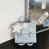 Mochila con Estampado de Estrellas para Niña 2026 Verano Nueva Versátil Multifuncional Moda Bolso Cruzado de Nicho