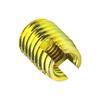 302 tipo aço carbono mais zinco revestido duro auto-roscante dente manga rosca bainha auto-roscante manga atacado M5/M6/M8/M10