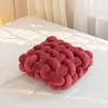 Cojín tejido anudado estilo Ins, cojín para sofá, cojín para tatami, cojín para ventanal, cojín para silla de oficina para estar sentado prolongadamente, cojín decorativo