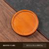 Bandeja Redonda de Madera de Bambú Macetero para Suculentas Bandeja de Bambú Bandeja para Postres Accesorios Aislante Antideslizante Bambú Forma Especial Posavasos Múltiple para Té Lote