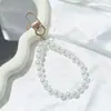 Ventas Directas de Fábrica Llavero Colgante de Perla Artificial DIY Joyería Simple de Perla Accesorios para Bolsas Adornos Colgantes Creativos Accesorios