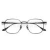 Moda para Hombres y Mujeres Terminada Miopía Planitud Potencia Tendencia Montura Grande Gafas Montura Fotosensible Cambiador de Color Cómoda y Ligera