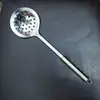Colher de Aço Inoxidável Utensílio Doméstico de Cozinha Resistente a Altas Temperaturas Colher de Sopa Espessada Conjunto de Escorredor Espessado