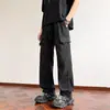2026 Pantalones Cargo para Hombre Nueva Temporada Primavera/Verano Estilo Coreano Pantalones Deportivos de Moda Casual Rectos Ajustados