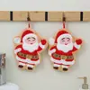 Navidad Transfronteriza Producto Nuevo Toalla de Mano de Terciopelo de Coral Regalo Trapo de Cocina de Dibujos Animados Toalla del Día del Niño Edición Limitada de Navidad