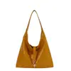 Bolsa Tote Simples de Grande Capacidade para o Dia a Dia de Mulheres 2026 Verão Nova Couro Macio Versátil Fashion Simples Bolsa de Ombro Bolsa de Braço