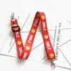 Nuevos Accesorios de Lanyard para Teléfono Móvil de Cinta Accesorios Multiusos Cruzados Resistentes a Caídas Bolsa con Lanyard de Carita Sonriente Accesorios para Bolsa de Videocámara