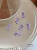 Alça de Ballet Esculpida Macia Laço Joias para Nail Art Celebridade da Internet Cadarço Cruzado Francês Resina Diamante para Unhas Decoração Atacado