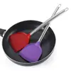 Pala china con mango de tubo simple pala de silicona pala para cocinar no daña la olla cuchara para cocinar en stock suministro pala para cocinar