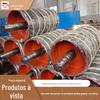 Tambor elétrico externo para mineração, operação suave, boa vedação, à prova de chamas, tambor elétrico refrigerado a óleo