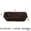 Caja de regalo maceta marco cesta cesta de bambú tejida cesta de bambú simple cesta cesta de bambú bolsa soporte de exhibición cesta pequeña plato comida churros.