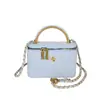 Bolsa Nueva para Mujer 2026 Transfronteriza Primavera/Verano Estilo Chanel Acolchada con Cadena Lujo Ligero Gama Alta Bolso de Hombro/Cruzado