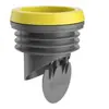 Anel de Vedação para Flange de Vaso Sanitário Válvula de Retenção Unidirecional Anti-Retorno Anel de Borracha Espessado à Prova de Vazamento Acessórios Universais para Vaso Sanitário Anti-Odor