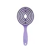 Pente Marrom Coreano com Recortes de Cerdas de Javali para Cabelo Longo Feminino, Cabelo Volumoso, Cabelo Molhado e Seco, Pente para Massagem na Cabeça