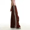 Nuevos Pantalones Casuales de Bordado de Letras Estilo Transfronterizo para Mujer, Casual de Calle Holgados de Pierna Ancha Versátiles Rectos