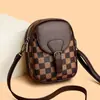 Bolso para Teléfono Móvil Versátil Retro para Mamá y Billetera para Monedas 2026 Nueva Moda Estampado de Gama Alta Bolso de Hombro Cruzado Hecho a Medida