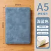 Hebilla de Ventana al por Mayor Cuaderno Retro Personalizado A5 Cuaderno de Reunión de Negocios Corporativo Cuero Imitación Engrosado Cuaderno de Estudiante