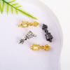 Cor de ouro antigo 18K pilão de diamante sino de diamante Xizang multiplicador de volta nuvem contador pulseira de contas bodhi diy