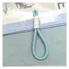 Moda Novo Cordão de Telefone de Malha Mosquetão Alça de Pulso Chaveiro Bolsa Garrafa de Água Cordão para Brinquedo
