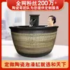 Banheira de imersão externa para pousadas e hotéis, banho em fontes termais, banheira grande de cerâmica de alta temperatura, banheira dupla estilo japonês, personalizada de fábrica