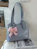 Bolsa Tote Floral Estilo Coreano 2026 Novo Modelo Ins Transversal para o Dia a Dia Versátil Bolsa de Ombro Moda Bolsa de Braço