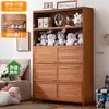 Gabinete de Almacenamiento Multicapa para el Hogar, Gabinete de Exhibición con Almacenamiento a Prueba de Polvo para Juguetes y Figuras Infantiles, Gabinete de Piso, Estante de Almacenamiento