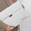 Funda para Laptop de Papel Dupont Suministrada de Fábrica Personalizada Impermeable Bolso de Mano de Negocios Bolsa para iPad Computadora Cosméticos