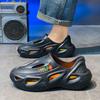 Dropshipping Zapatos Croc Ropa Exterior de Verano para Hombre Antideslizantes para Conducir Deportes Pantuflas Todo Incluido Sandalias de Playa de Suela Gruesa
