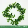 Enredadera de rosas artificiales, enredadera de flores falsas, cubierta para tubería de aire acondicionado, decoración de techo para sala de estar, enredadera de plástico, planta trepadora