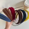 Diadema Retro de Terciopelo Ancho, Accesorios para el Cabello de Moda para Niña, Elegante, para Cabello sin Estirar, Diadema Alta para Mujer