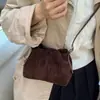 Bolso Cubo Retro de Gran Capacidad Nuevo Otoño/Invierno 2026 Diseño Nicho Coreano Bolso Cruzado Bolso de Mano de Moda