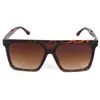 Gafas de Sol de Verano con Montura Cuadrada de Gama Alta para un Look Adelgazante, Tendencia, de Moda y Versátiles para Hombres y Mujeres Transfronterizo 131 Tb147