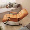 Cama Reclinável Dobrável Cadeira de Balanço Varanda Casa Casual Cadeira de Balanço Quarto de Adulto Sala de Estar Soneca Fácil Cadeira Viral na Internet