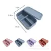 Lonchera de Silicona para Trabajadores de Oficina, Lonchera Apta para Microondas, Ligera, Elegante y Recipiente Conservador de Frescura