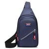 Bolso de pecho de nailon impermeable para hombre, estilo retro, de gran capacidad, multicapa, nuevo estilo