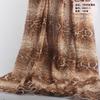 Tela de gasa georgette estampada 75D estilo bohemio para puesto de arena vestido de verano con falda amplia vestido maxi súper etéreo
