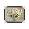 Pintura Estéreo 3D Dinámica Flor Horizontal Estéreo Estereoscópico de Alta Definición Pintura Decorativa de Ojo Desnudo Dormitorio Sala de Estar Lujo Accesible Familiar Pintura Colgante