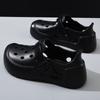 Hole Shoes Masculino Anti-cheiro Verão Novos Chinelos de Cintura Alta Antiderrapantes para Uso Externo EVA Respirável Resistente ao Desgaste Chinelos de Praia